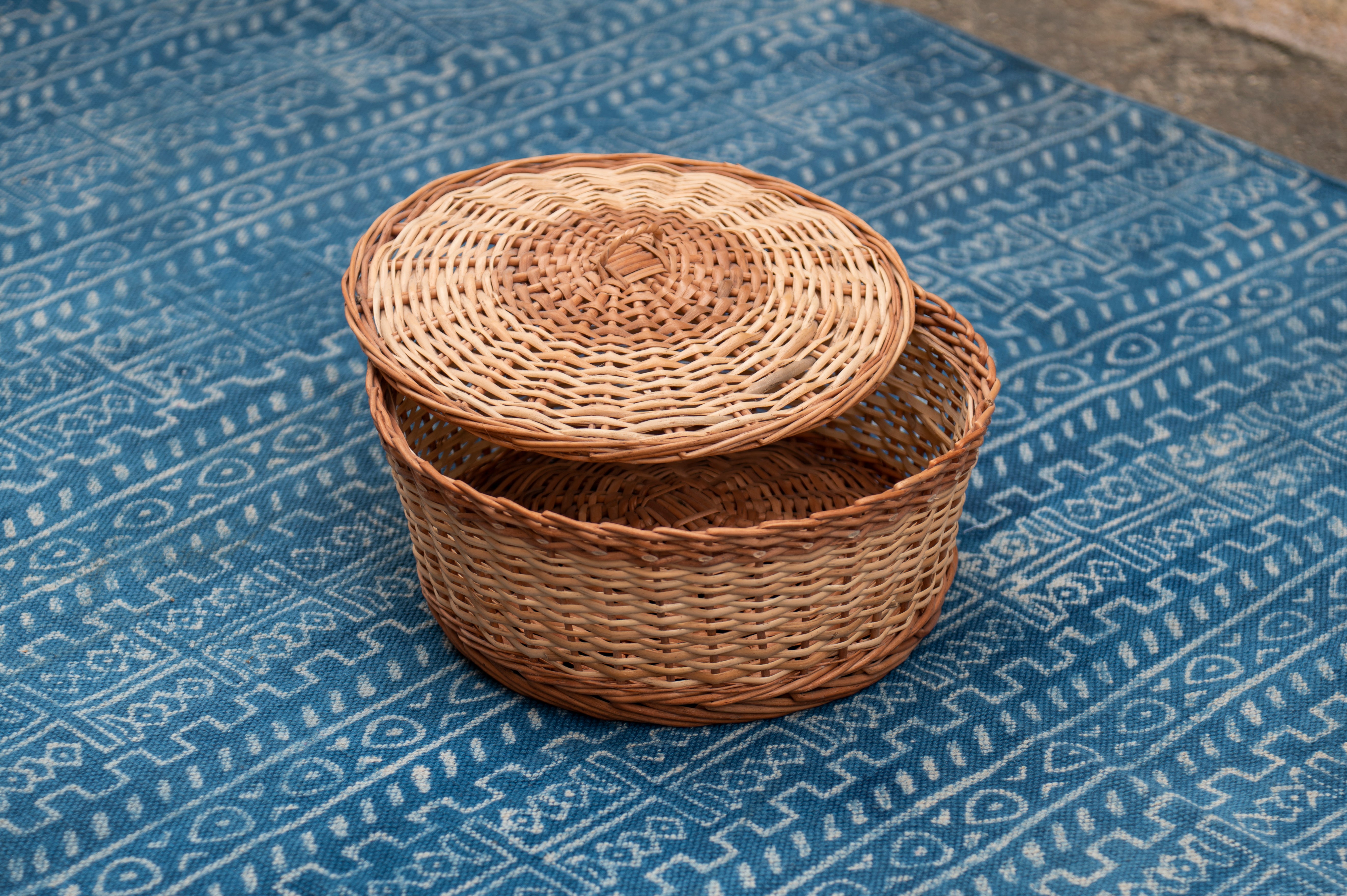 Round Sea Grass Basket