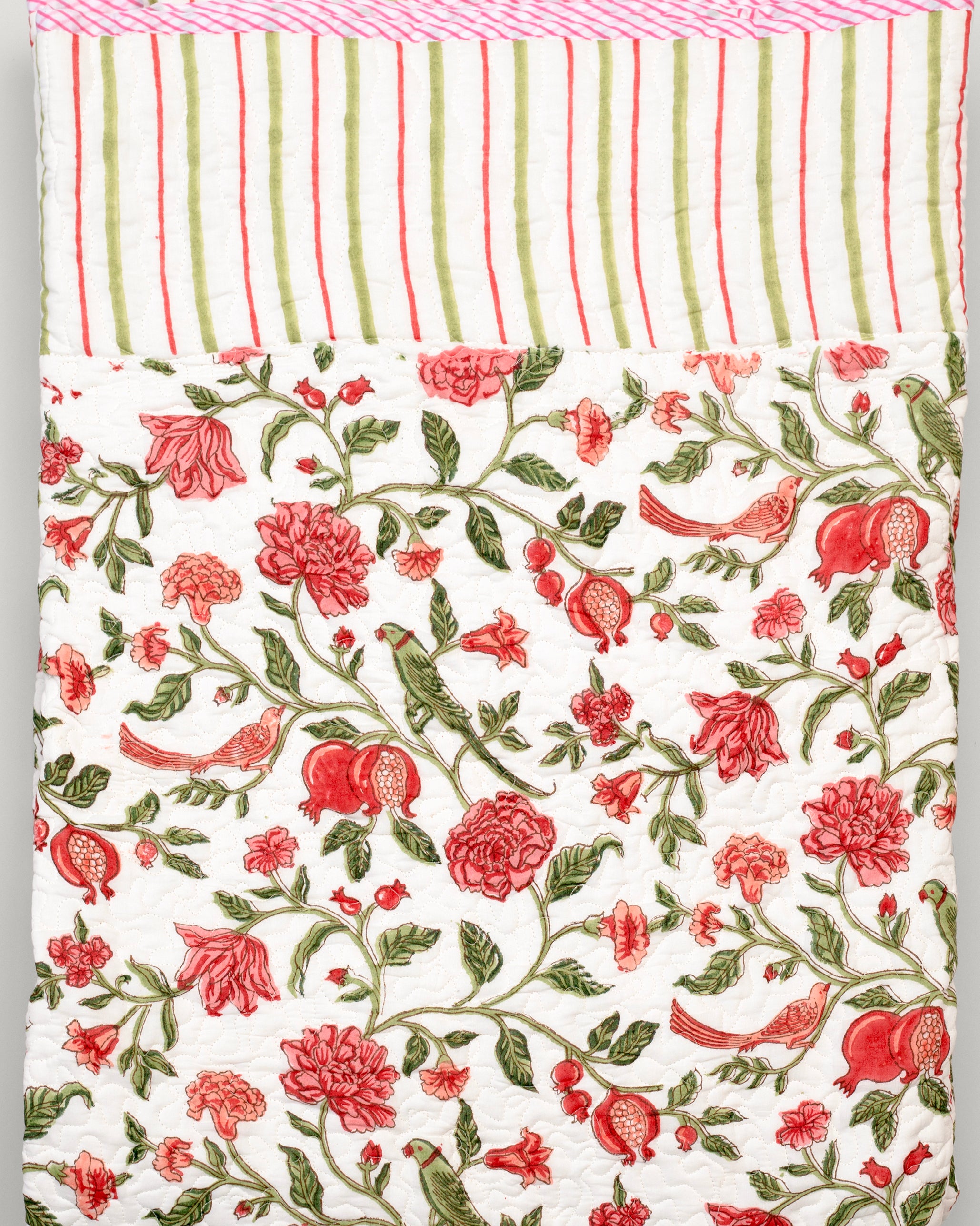 Pink Jaal Quilt