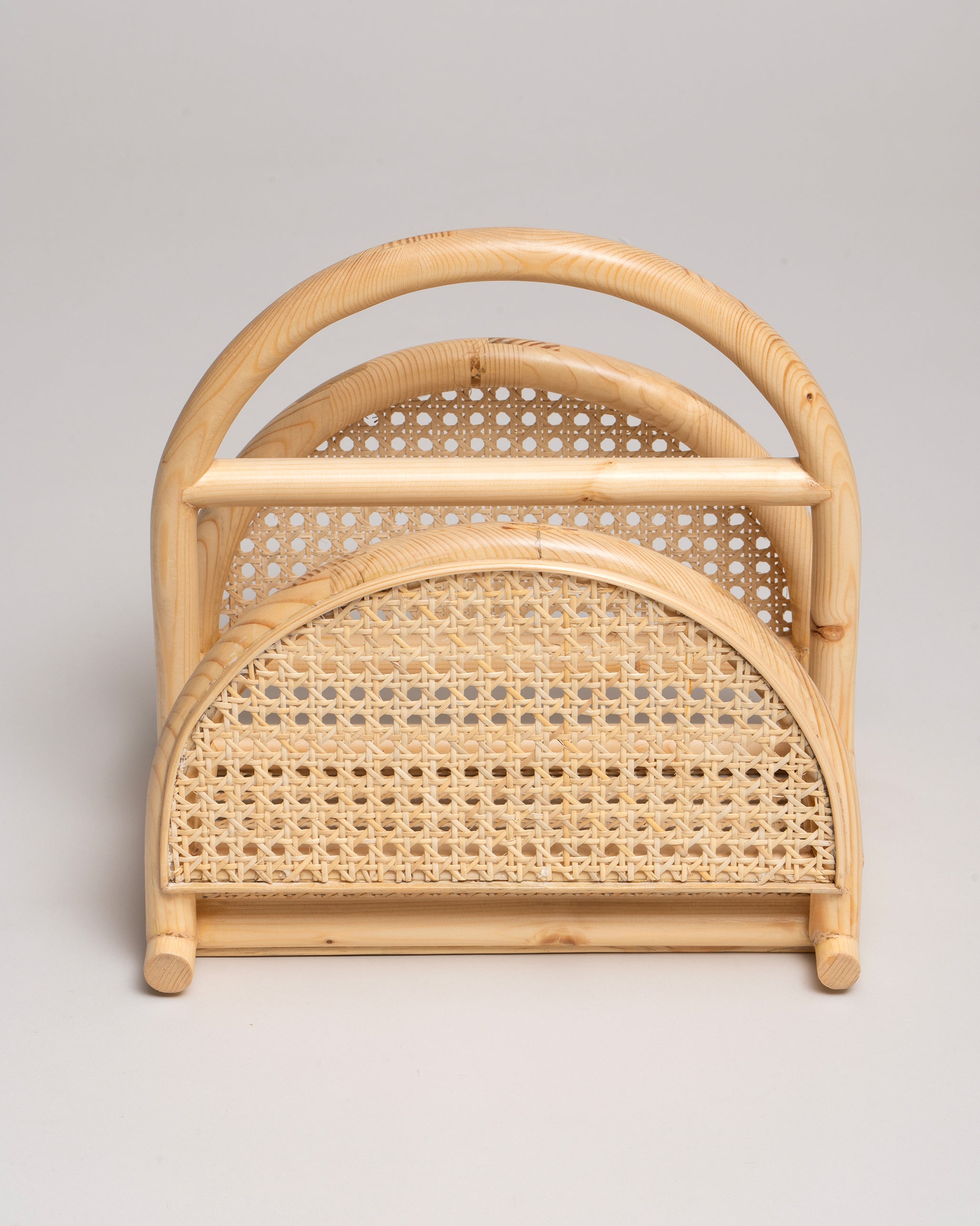 Rattan Magazine Rack