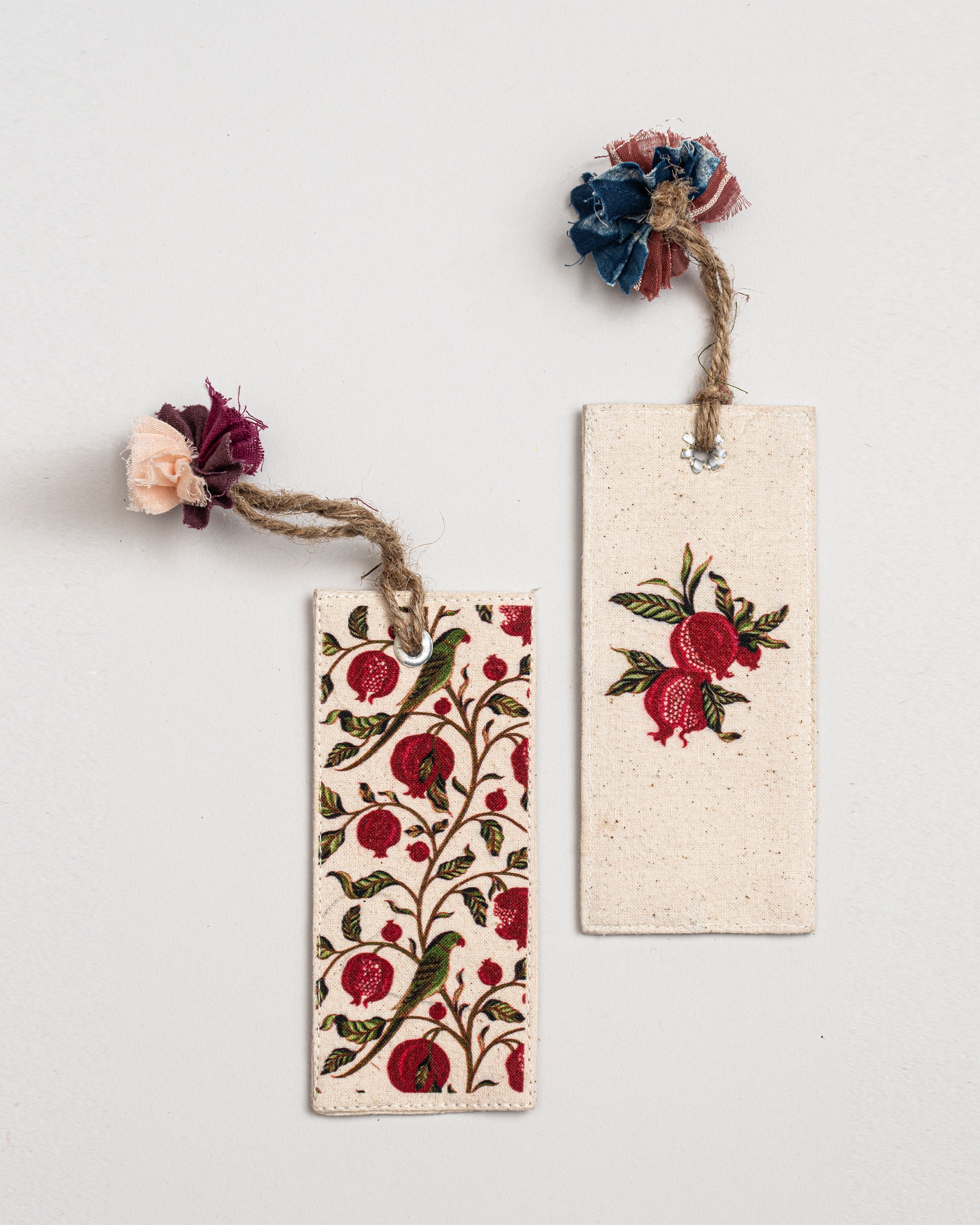 Parrots & Pomegranates Classic Bookmark - Set of 5