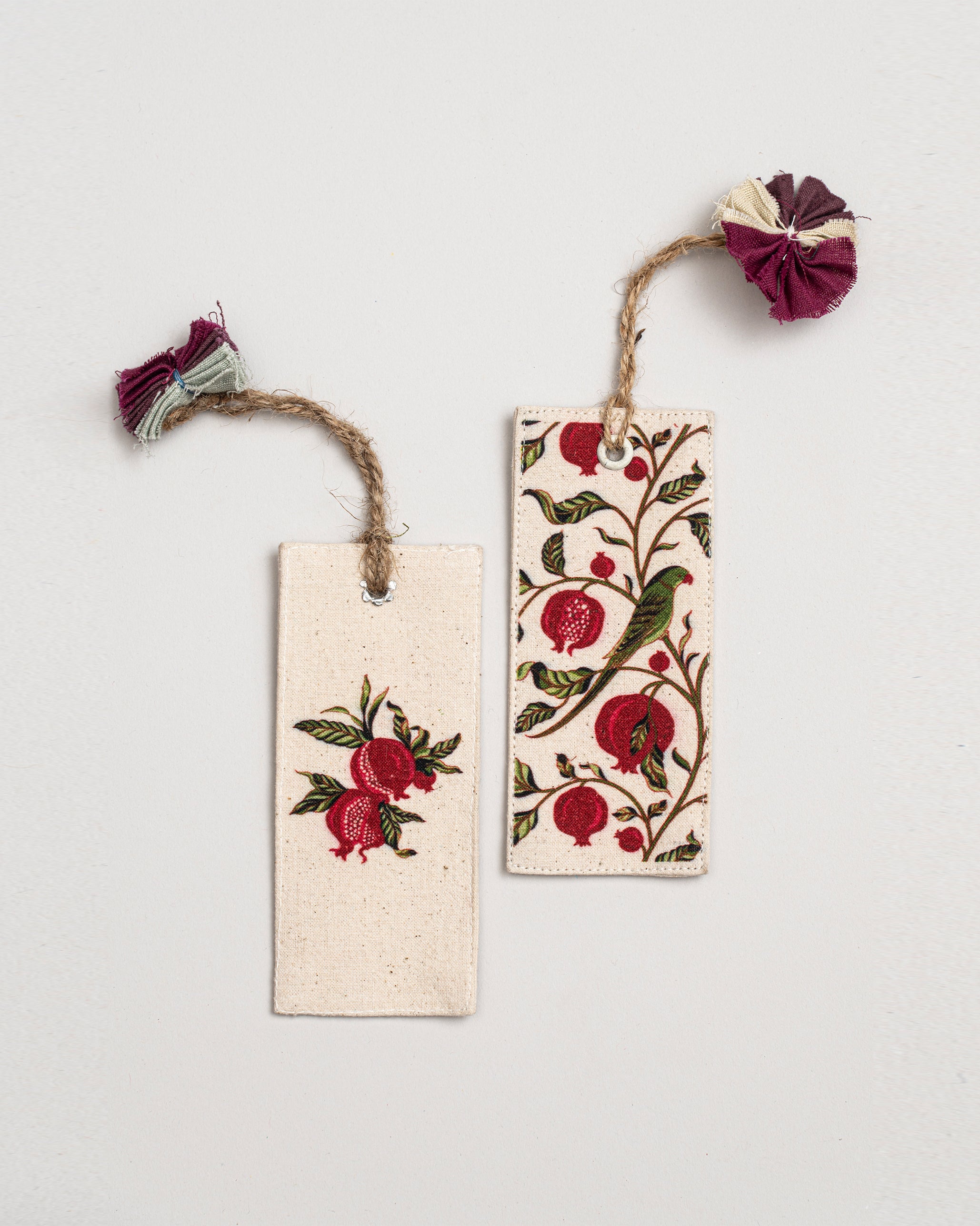 Parrot & Pomegranates Bookmark - Set of 5