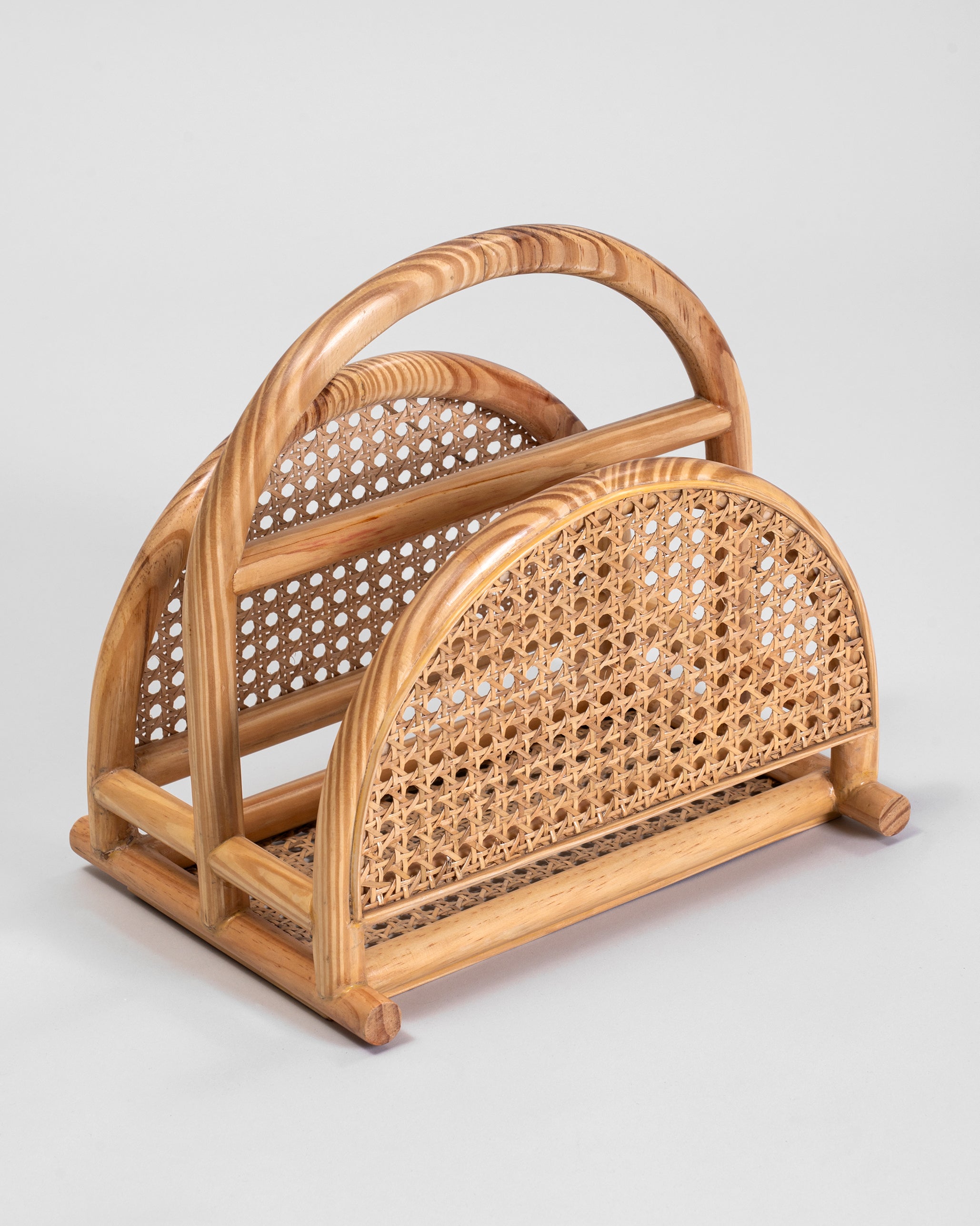 Rattan Magazine Rack