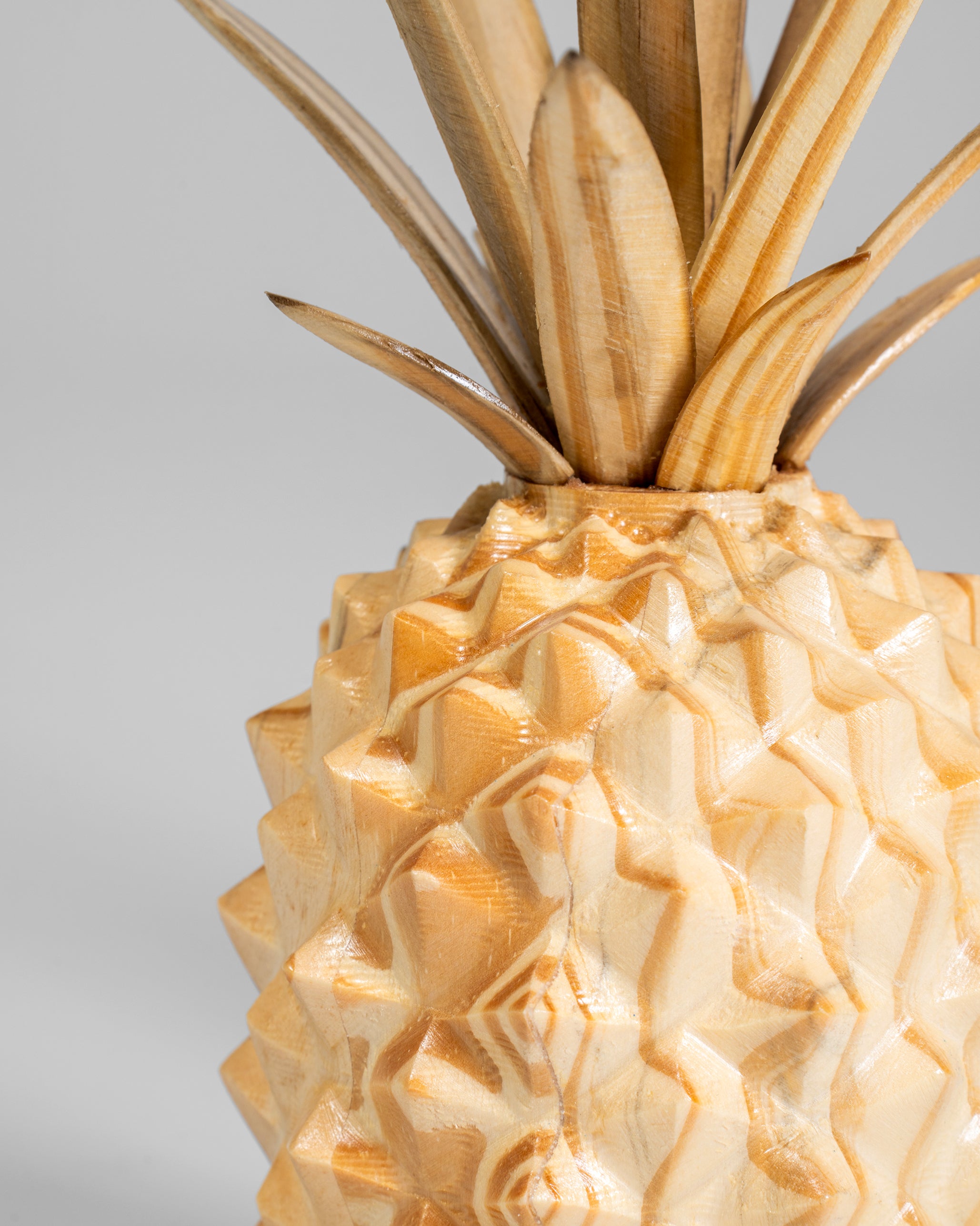 Wooden Pineapple (Set of 2)