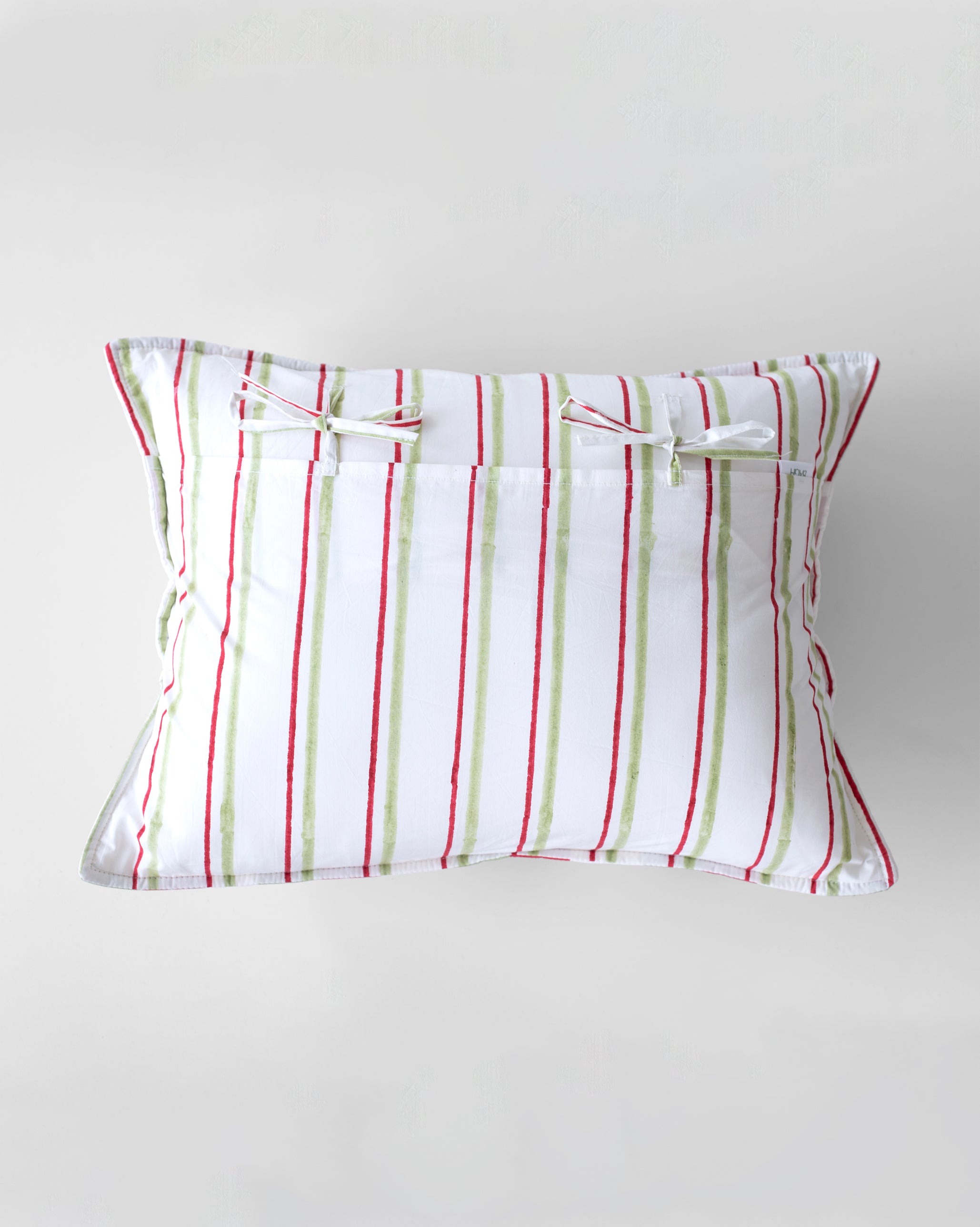 Bageecha Stripes Rectangle Cushion Cover