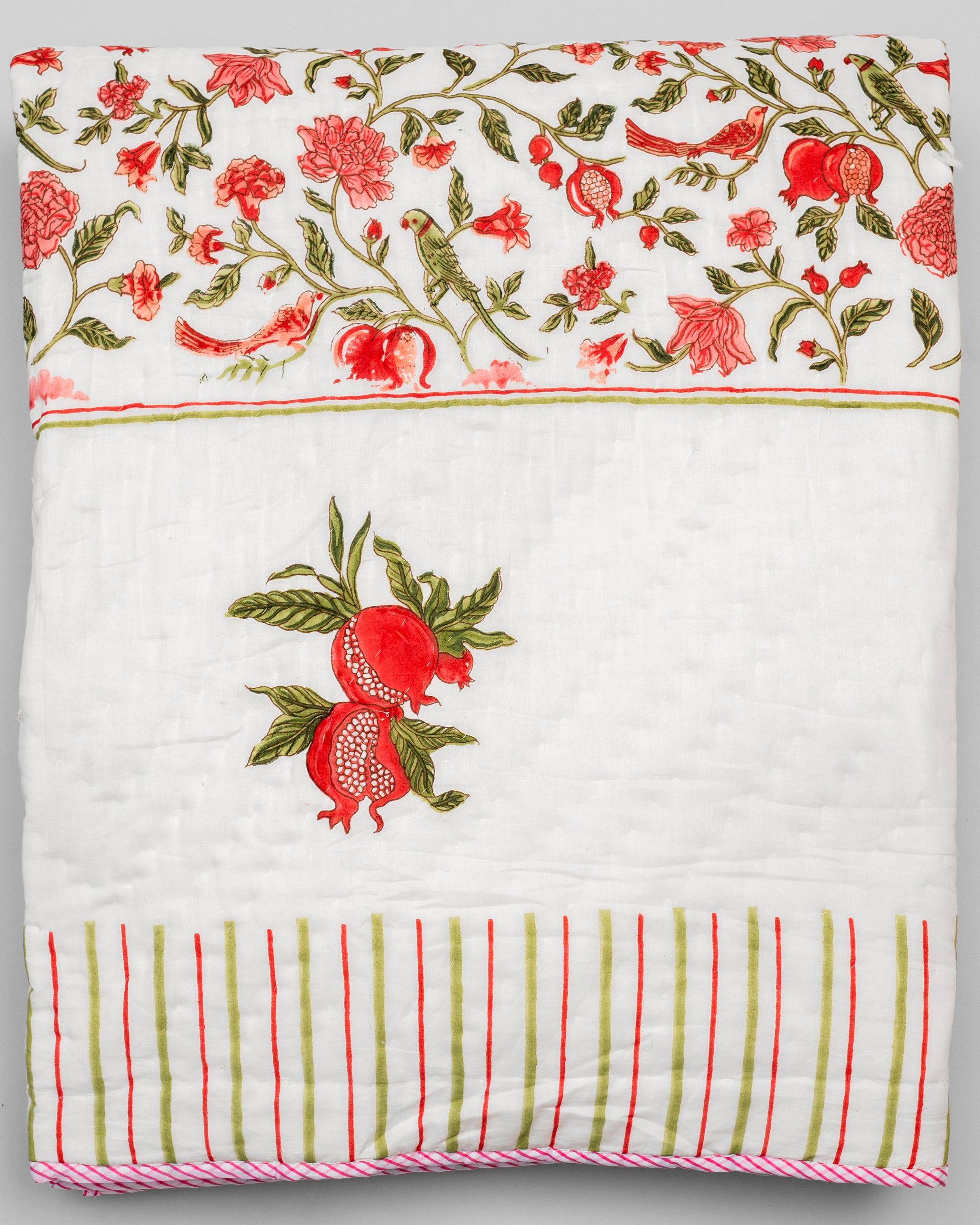 Pink Jaal Quilt