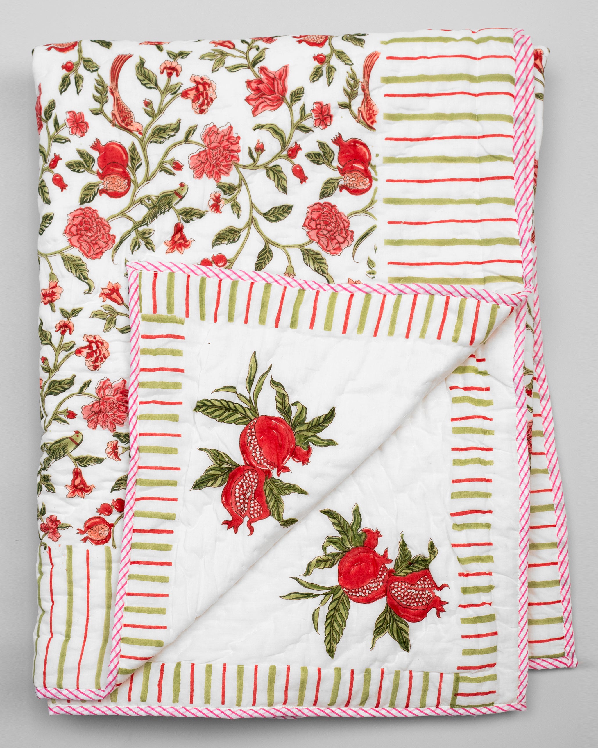 Pink Jaal Quilt