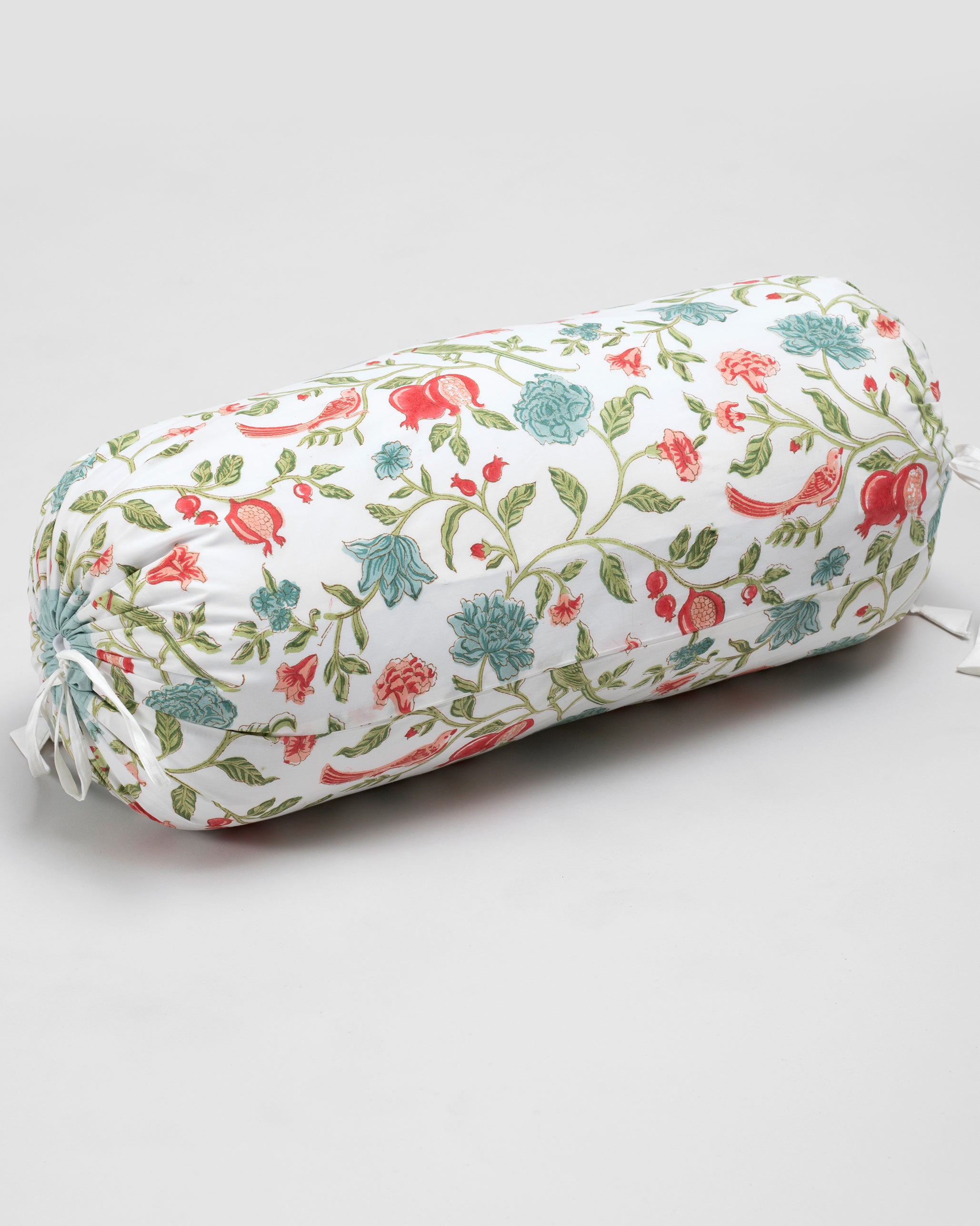 Blue Jaal Bolster Cover