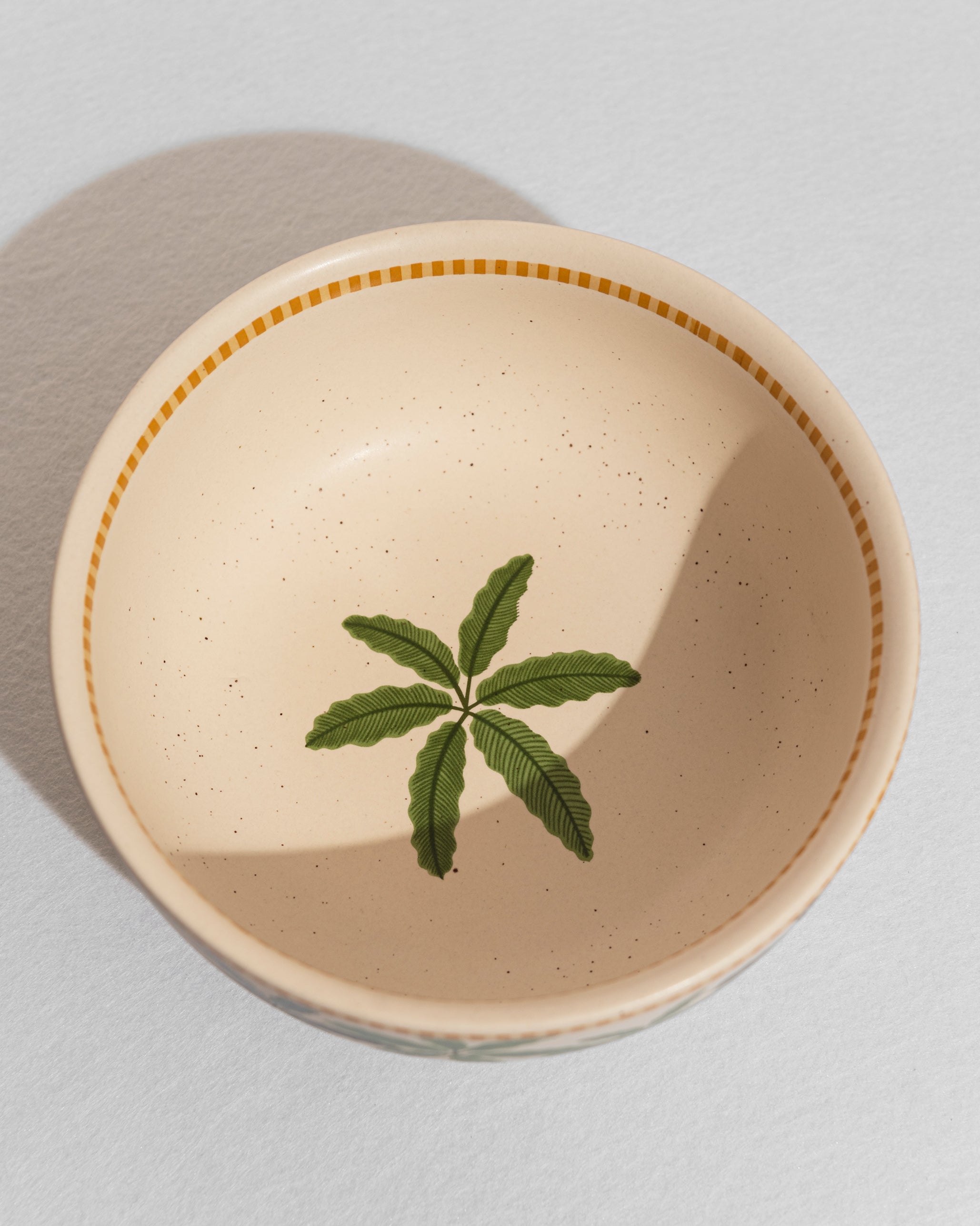 Sunshine Palmetto Serving Bowl