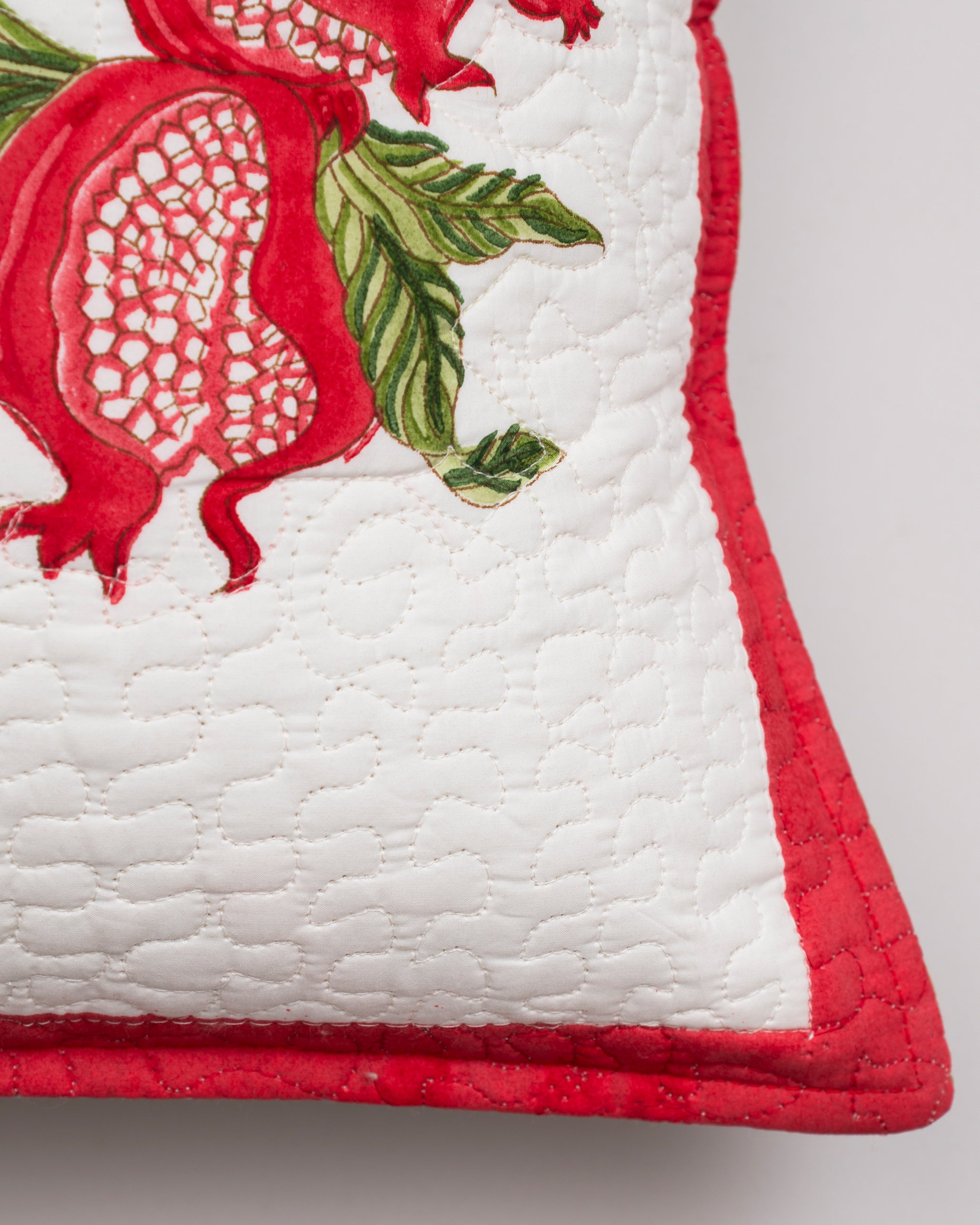 Pomegranate with Border Cushion Cover